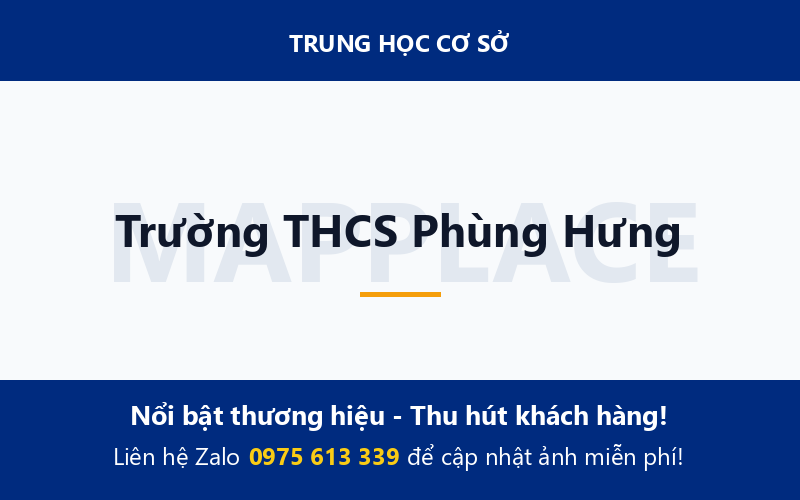 Trường THCS Phùng Hưng