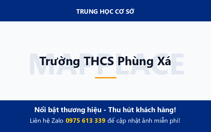 Trường THCS Phùng Xá