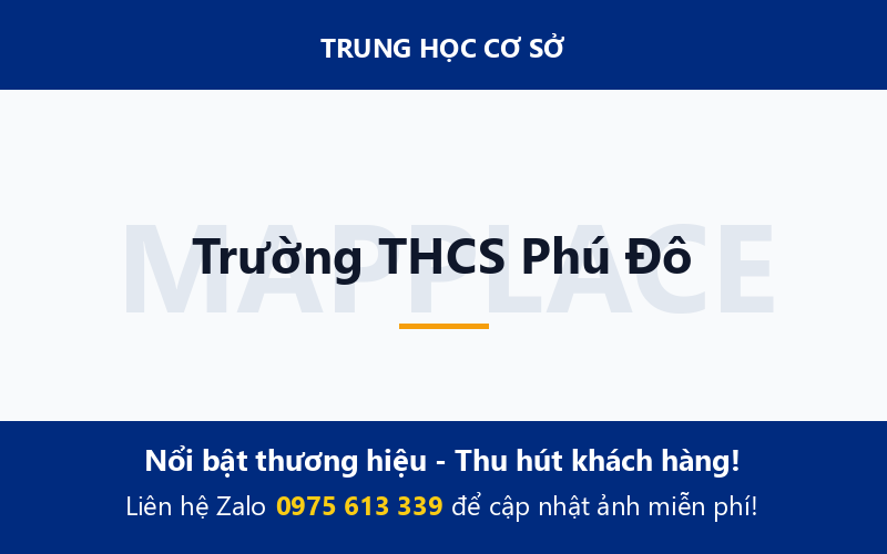 Trường THCS Phú Đô