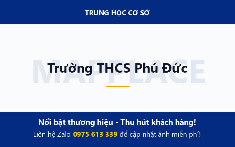 Trường THCS Phú Đức