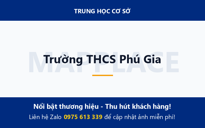 Trường THCS Phú Gia