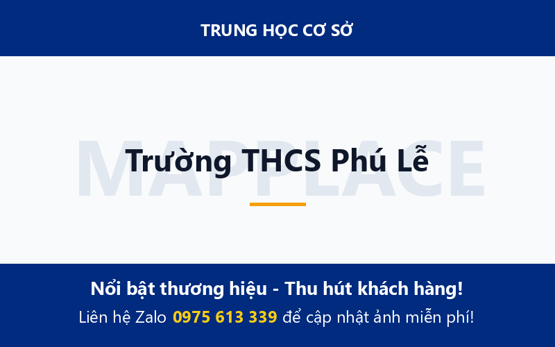 Trường THCS Phú Lễ