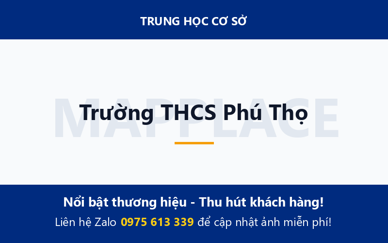 Trường THCS Phú Thọ