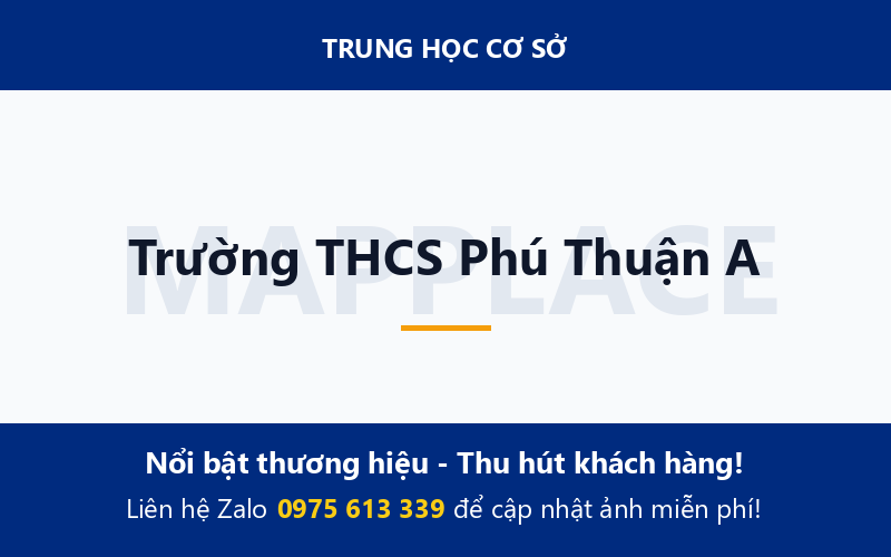 Trường THCS Phú Thuận A
