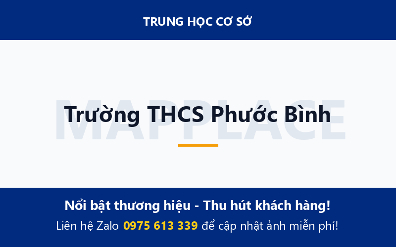 Trường THCS Phước Bình