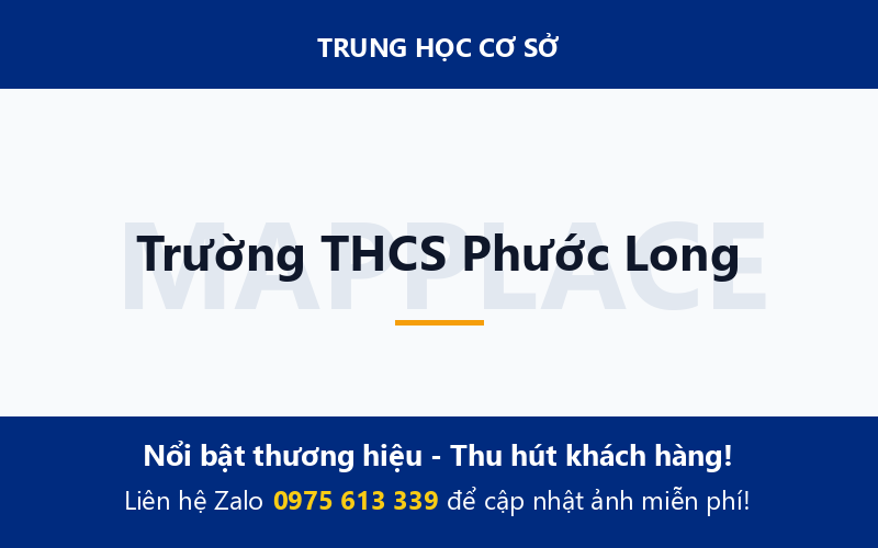 Trường THCS Phước Long