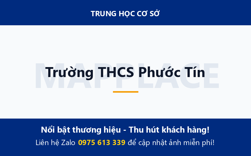 Trường THCS Phước Tín