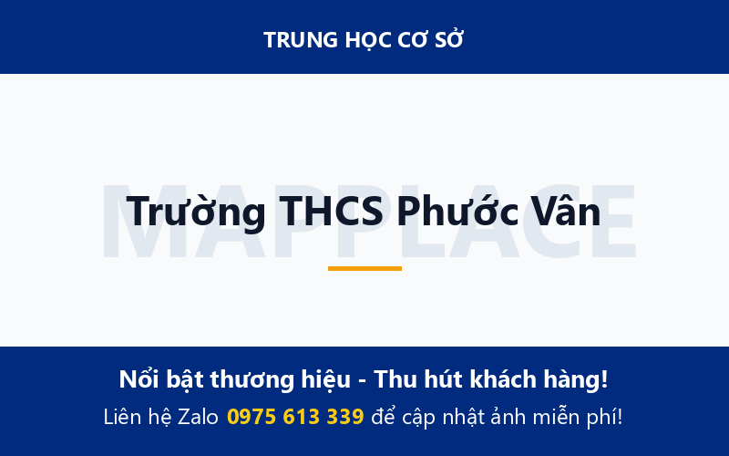 Trường THCS Phước Vân