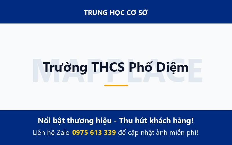 Trường THCS Phố Diệm