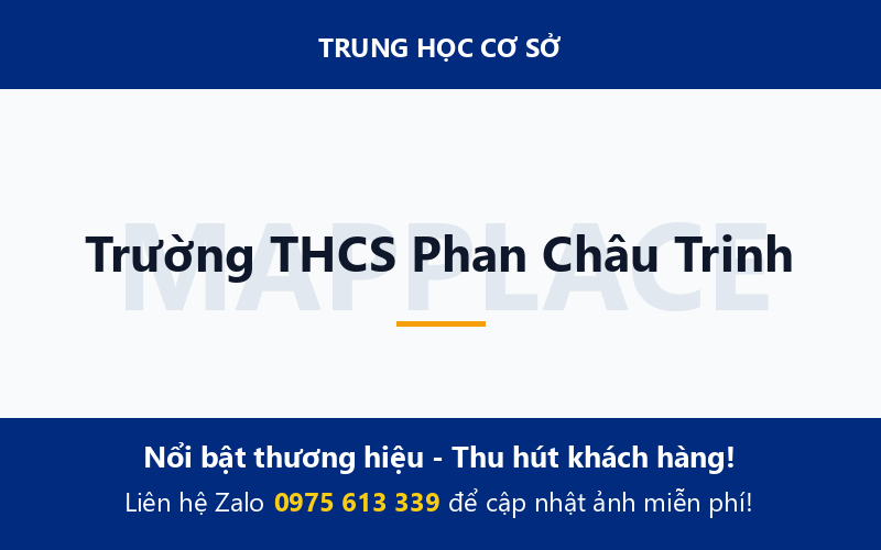 Trường THCS Phan Châu Trinh