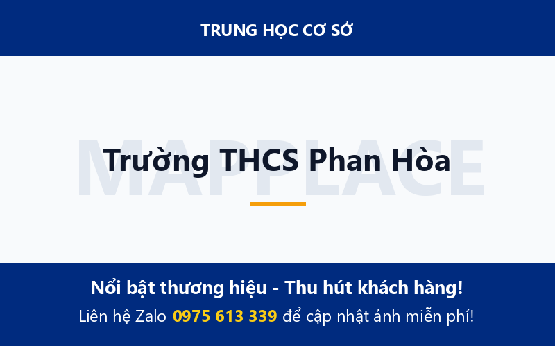 Trường THCS Phan Hòa