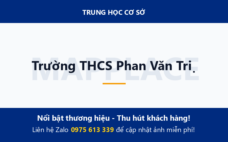 Trường THCS Phan Văn Trị
