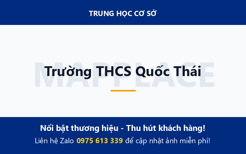 Trường THCS Quốc Thái