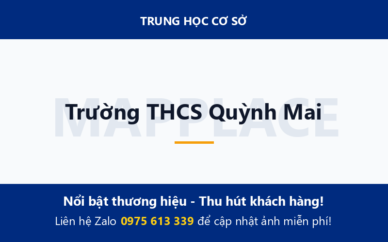 Trường THCS Quỳnh Mai