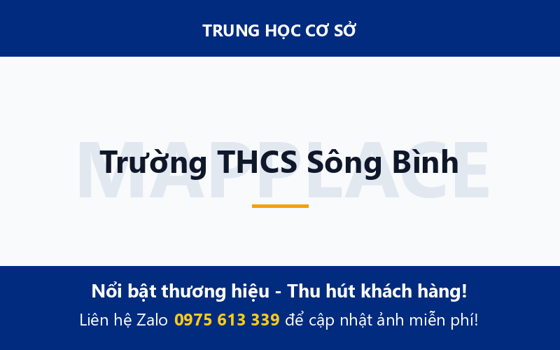 Trường THCS Sông Bình