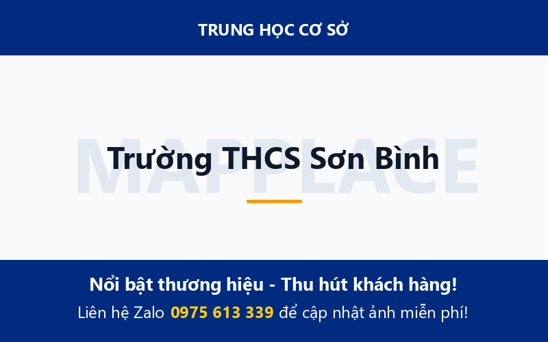Trường THCS Sơn Bình