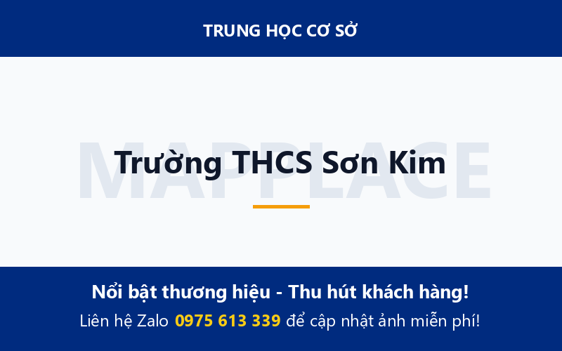 Trường THCS Sơn Kim
