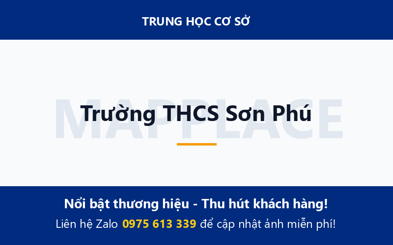 Trường THCS Sơn Phú