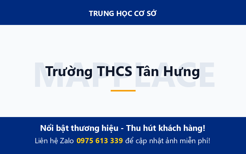Trường THCS Tân Hưng