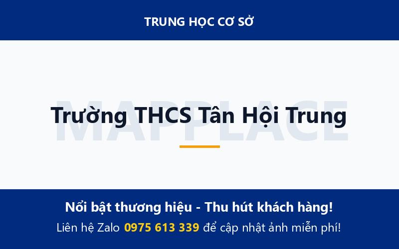 Trường THCS Tân Hội Trung