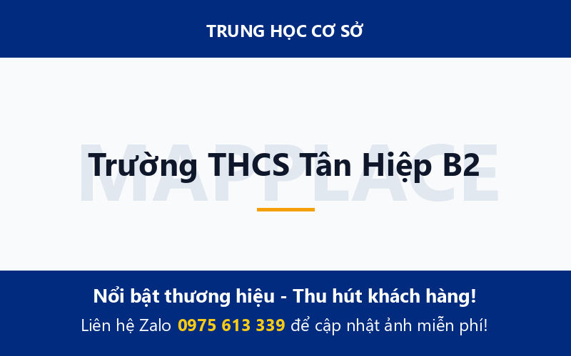 Trường THCS Tân Hiệp B2