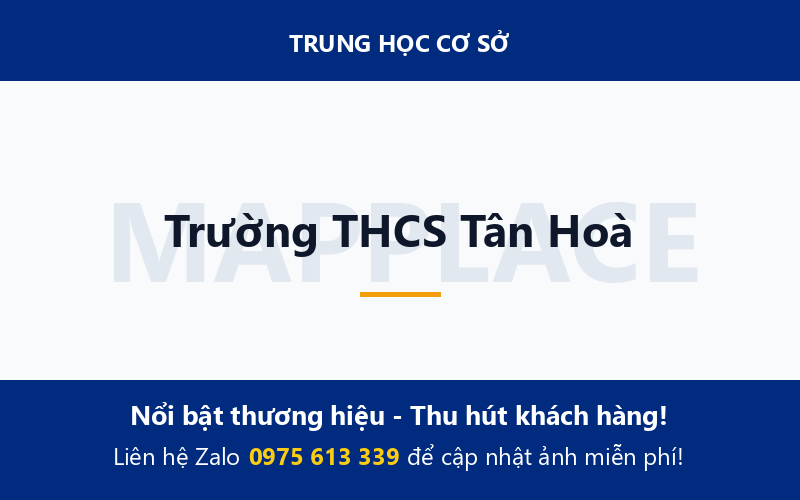 Trường THCS Tân Hoà