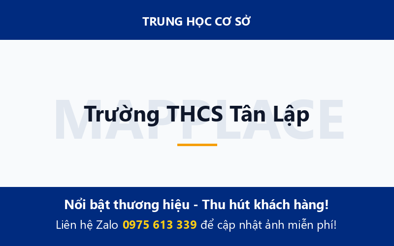 Trường THCS Tân Lập
