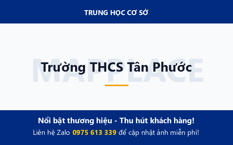 Trường THCS Tân Phước
