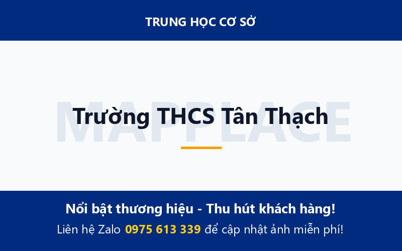 Trường THCS Tân Thạch