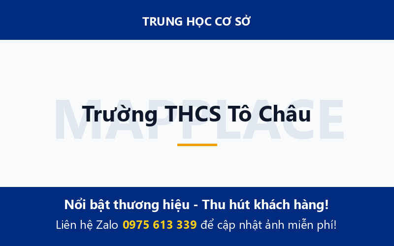 Trường THCS Tô Châu