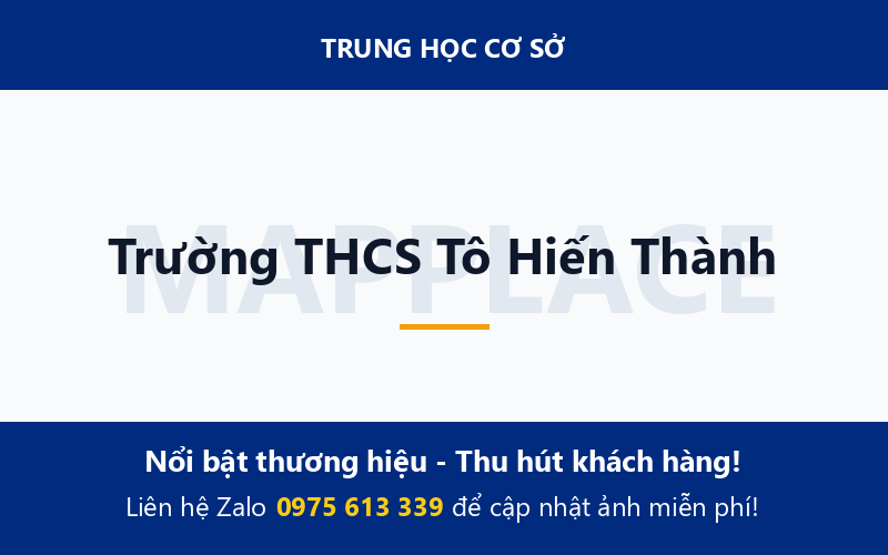 Trường THCS Tô Hiến Thành