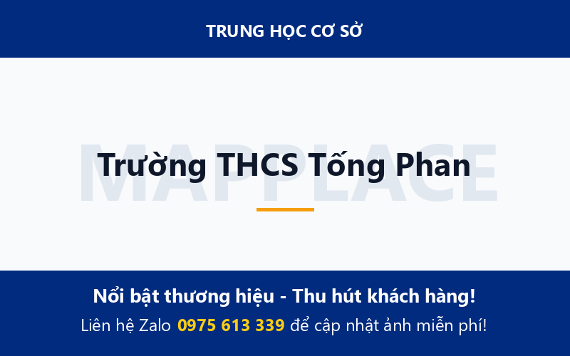 Trường THCS Tống Phan