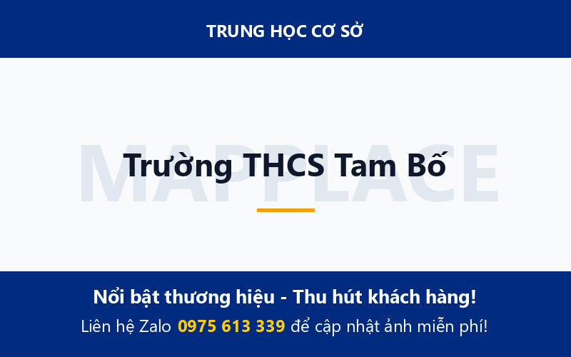 Trường THCS Tam Bố