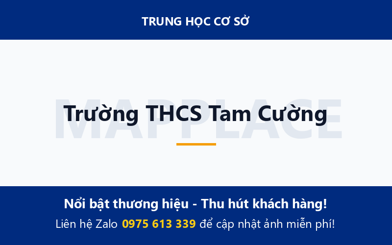 Trường THCS Tam Cường