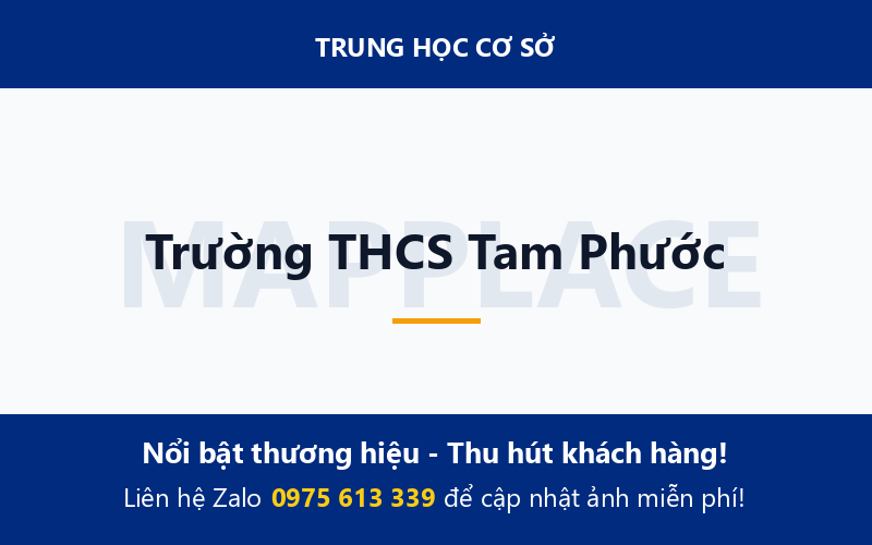 Trường THCS Tam Phước