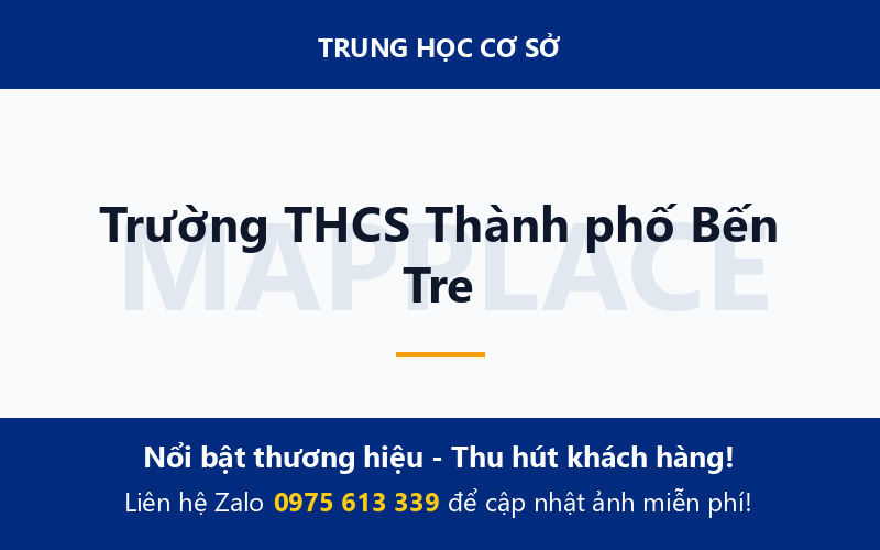 Trường THCS Thành phố Bến Tre