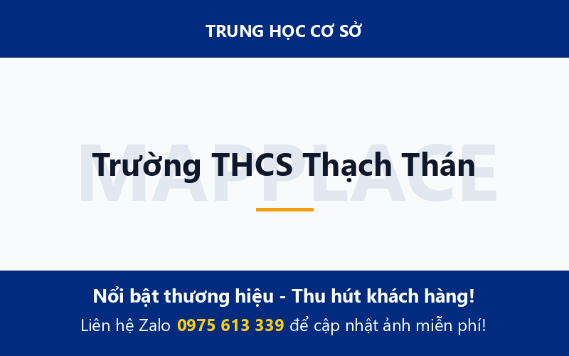 Trường THCS Thạch Thán