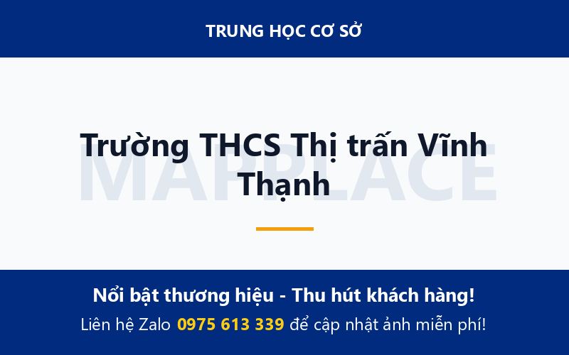Trường THCS Thị trấn Vĩnh Thạnh
