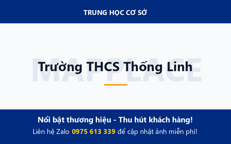 Trường THCS Thống Linh