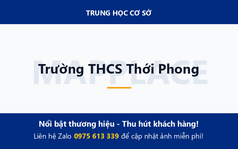 Trường THCS Thới Phong