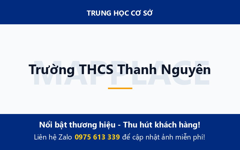 Trường THCS Thanh Nguyên
