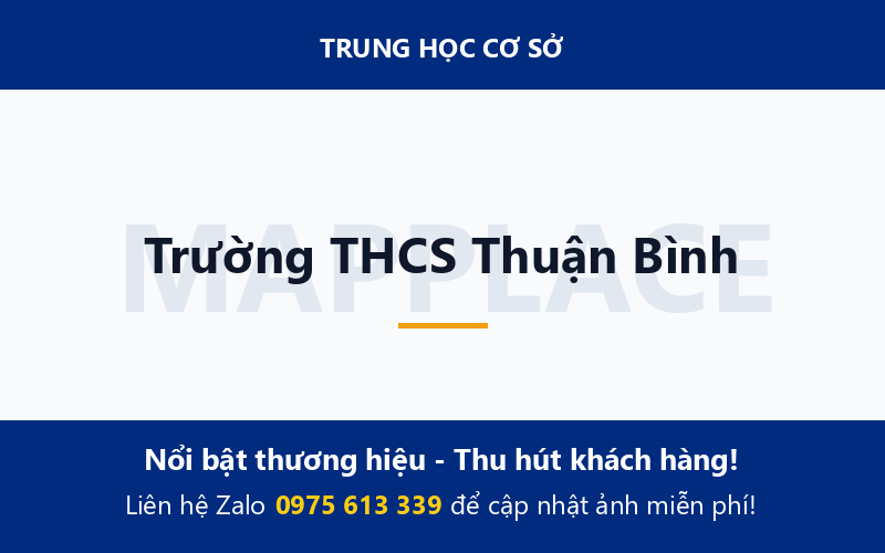 Trường THCS Thuận Bình