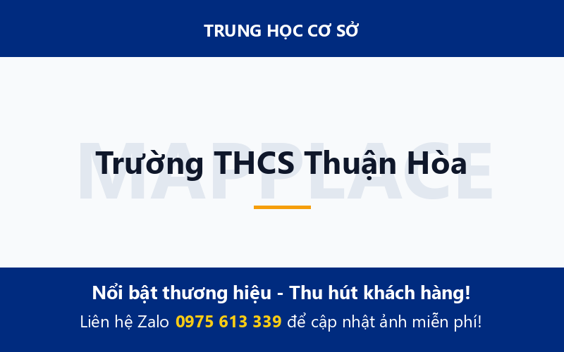 Trường THCS Thuận Hòa