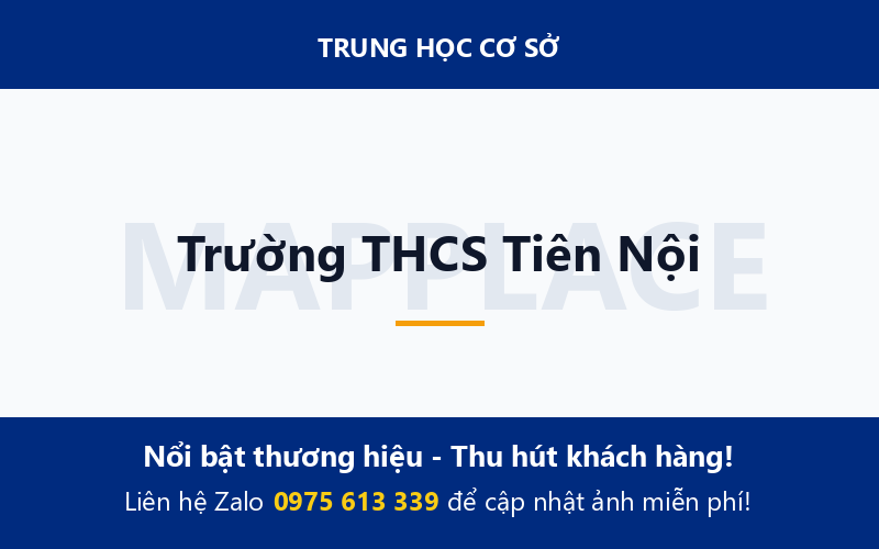 Trường THCS Tiên Nội