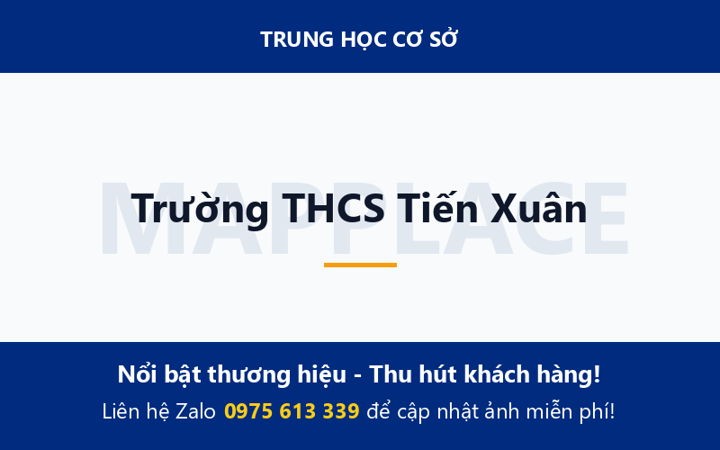 Trường THCS Tiến Xuân