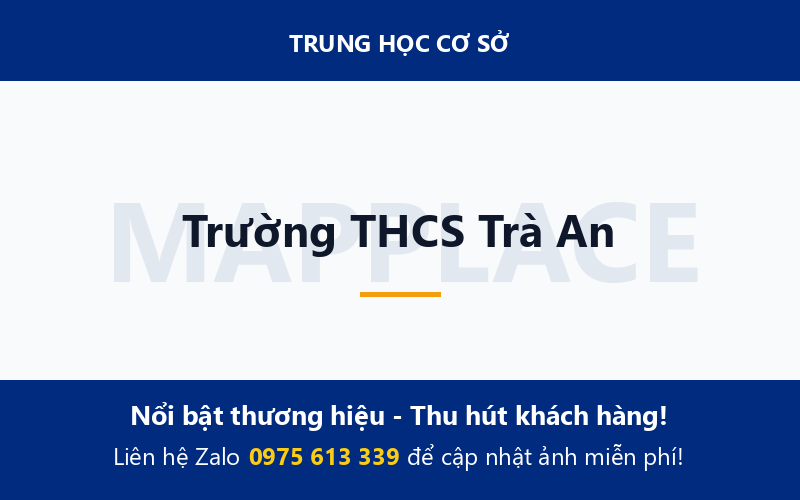Trường THCS Trà An