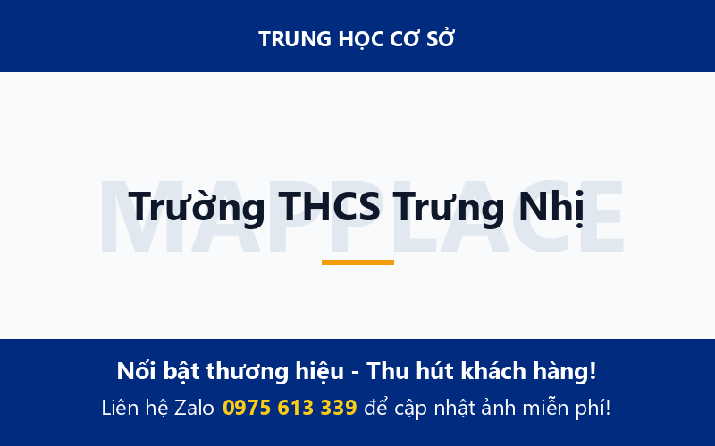 Trường THCS Trưng Nhị