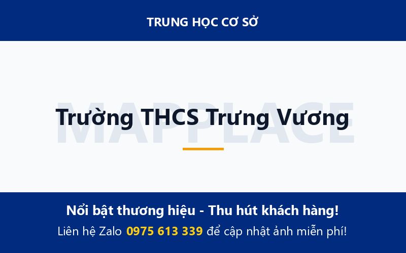 Trường THCS Trưng Vương