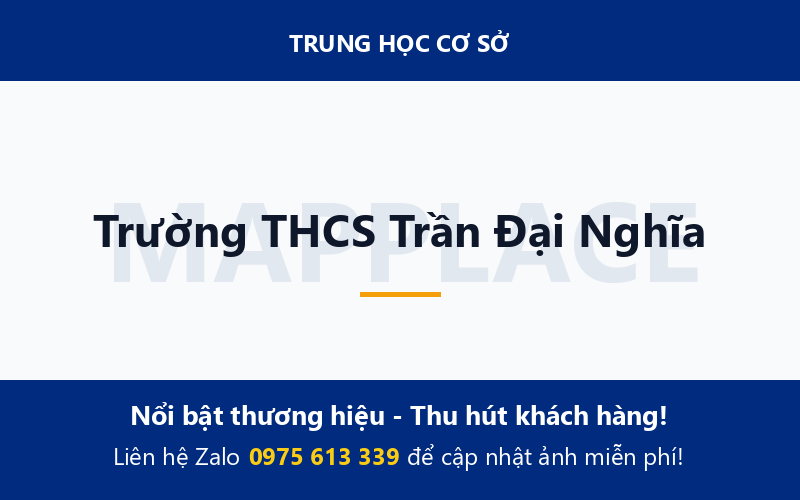 Trường THCS Trần Đại Nghĩa