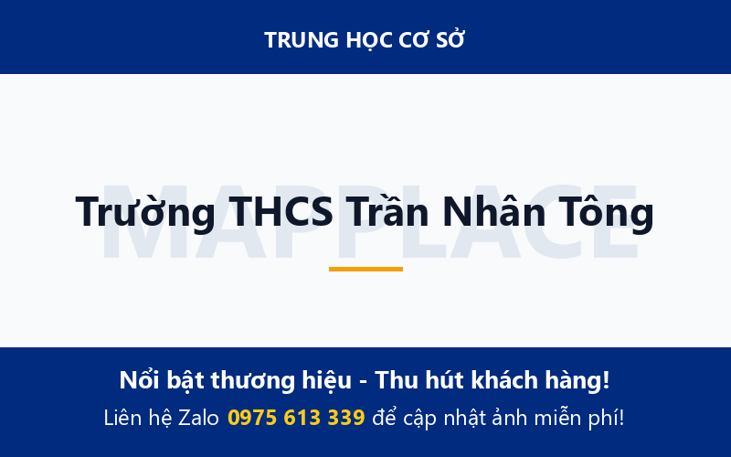 Trường THCS Trần Nhân Tông